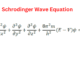 Schrodinger Wave Equation
