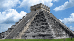 Aztec pyramid